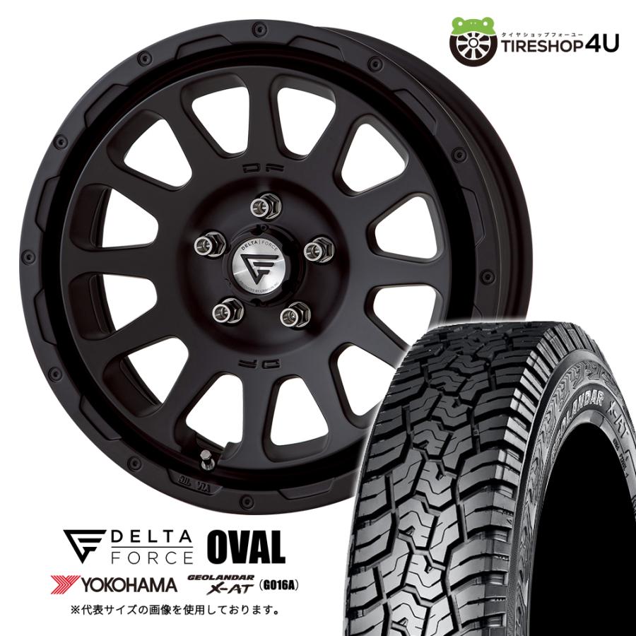 DELTA FORCE（デルタフォース） 4本セット DELTA FORCE OVAL 16x7.0J 5