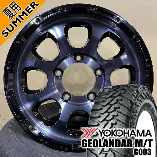 JB64 JB23 ジムニー 専用 ヨコハマ ジオランダー M/T G003 6.50 