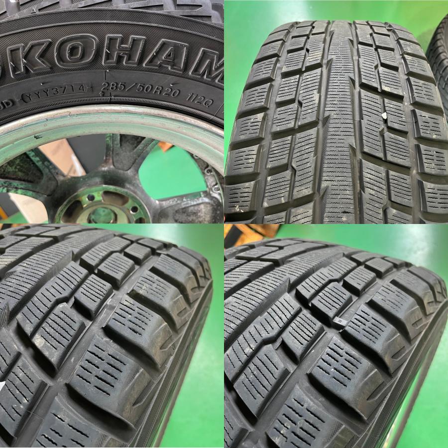 中古 200系 ランドクルーザー用 スタッドレスタイヤホイールセット 20インチ 285/50R20 WORK LS 5/150｜tireshop78｜13