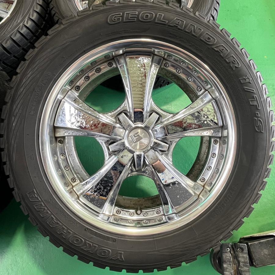 中古 200系 ランドクルーザー用 スタッドレスタイヤホイールセット 20インチ 285/50R20 WORK LS 5/150｜tireshop78｜02