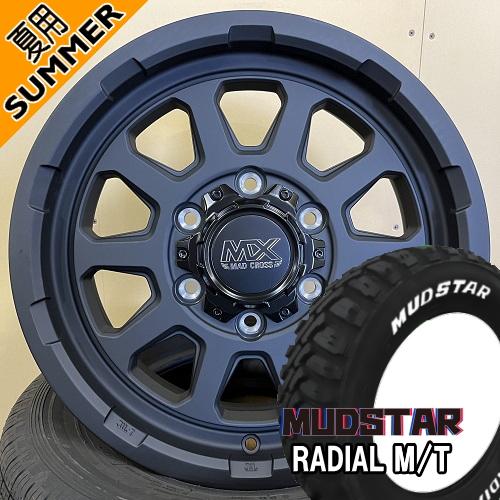 200系 ハイエース 専用 マッドスター ラジアル M/T 195/80R15 107/105