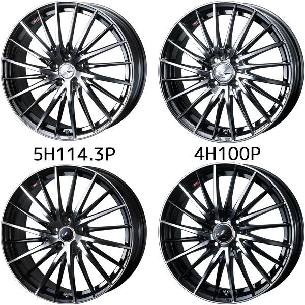 スバル WRX STI WRX S4 245/40R18 グッドイヤー F1 SPORT レオニス FR 18インチ 8.0J +45 5H114.3P サマータイヤ ホイール 4本SET｜tireshop｜02