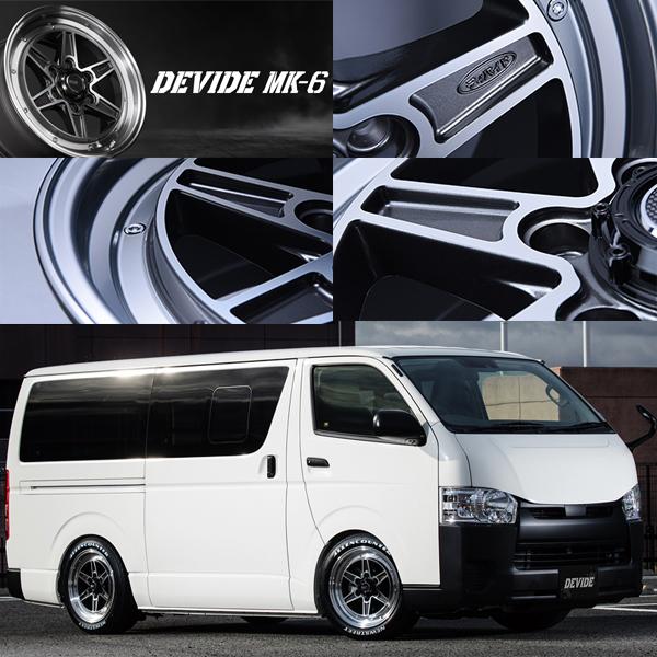 PARADA PA03 ハイエース 200系 215/60R17 ホイールセット PARADA PA03 ハイエース 200系 215/60R17 ホイールセット