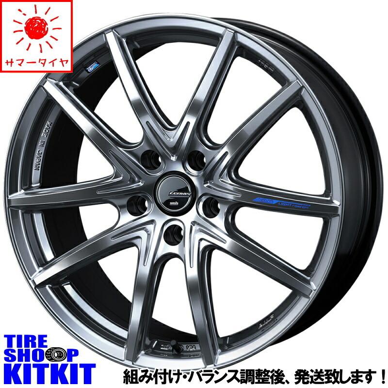 215/55R17 サマータイヤホイールセット ヴェゼル etc (TOYO PROXESSPORT & LEONIS NAVIA01 5穴 114.3)｜tireshop