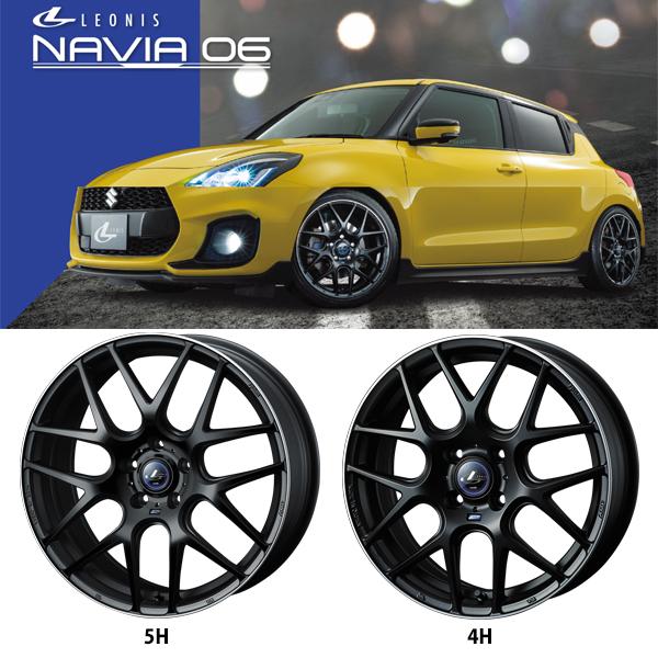 225/55R18 サマータイヤホイールセット レガシィ etc (DUNLOP ENASAVE RV505 & LEONIS NAVIA06 5穴 100)｜tireshop｜03