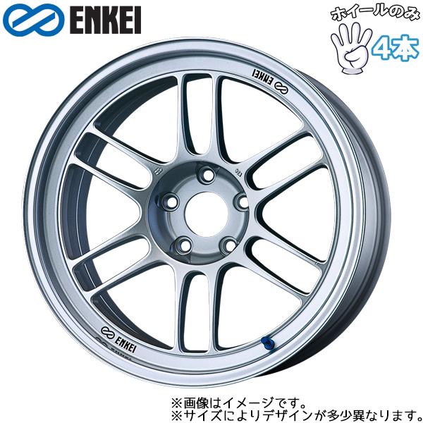 17インチ アルミホイール 4穴 100 エンケイ RPF1 シルバー 7J +43 4本 