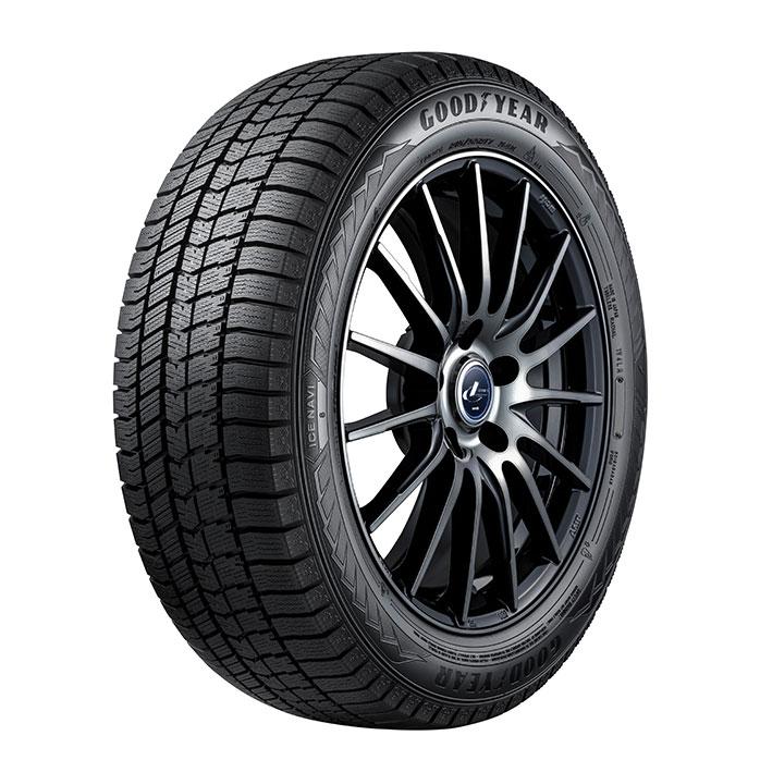 225/60R17 スタッドレスタイヤホイールセット フォレスター etc (GOODYEAR ICENAVI8 & CROSSSPEED RS9 5穴 100)｜tireshop｜04