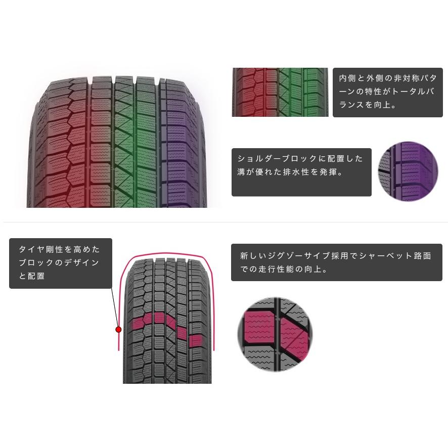 イグニス クロスビー 175/60R16 スタッドレス | ケンダ アイス