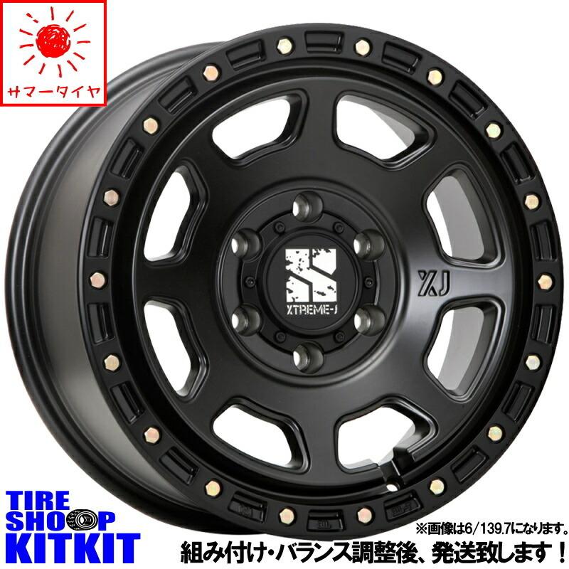 145/80R12 サマータイヤホイールセット ハイゼットジャンボ etc (MUDSTAR AT & XTREME-J XJ07 4穴 100)｜tireshop