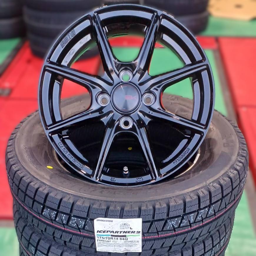 【2025年製】175/70R14 ブリヂストンBRIDGESTONE本/日本製 BRIDGESTONE（ブリヂストン） 175/70R14 84Q 国産 新品 スタッドレス