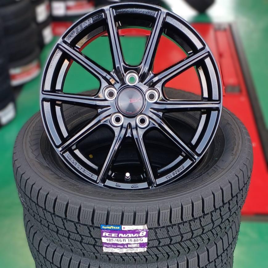 アイスナビ 185/65R15 88Q グッドイヤー 新品 国産 スタッドレス 
