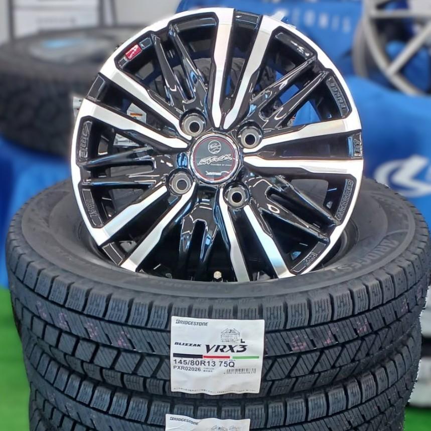 ブリザック VRX3 145/80R13 75Q ブリヂストン 国産 新品 スタッドレス 