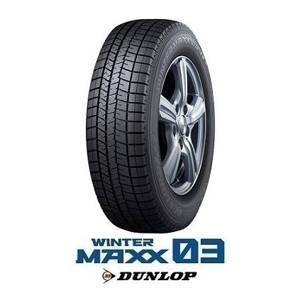 WINTER MAXX ダンロップ スタッドレスタイヤ WM03 195/45R16 80Q 