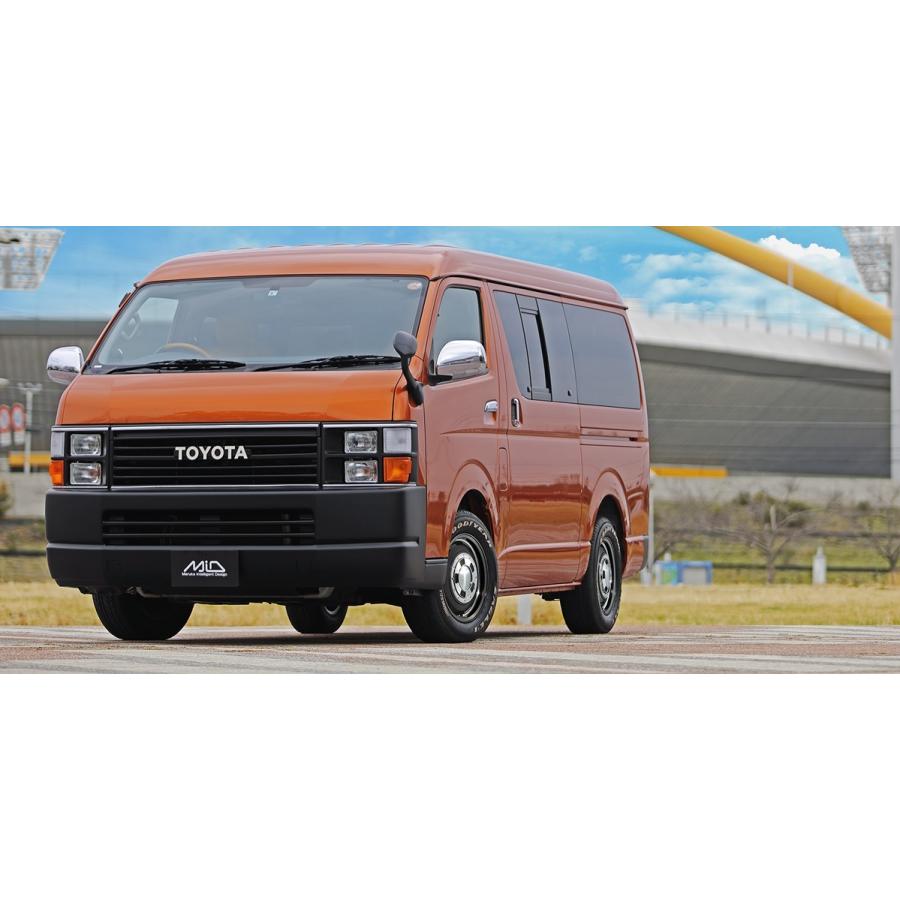 マルカサービス 200系 ハイエース アルミホイール 4本セット Garcia 