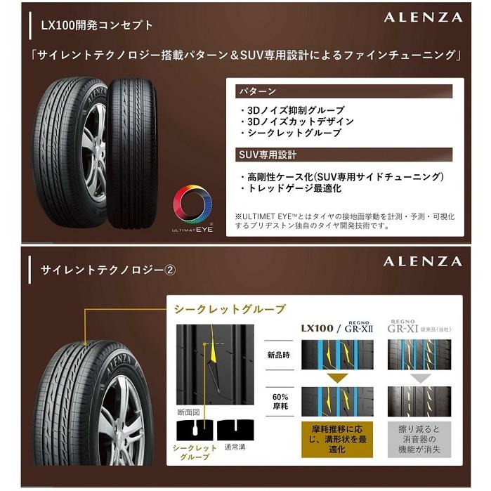 無名Racing様送料込　ブリヂストン　アレンザ　LX100　215/70R16 Amazon.co.jp: ブリヂストン(Bridgestone) 低燃費タイヤ ALENZA