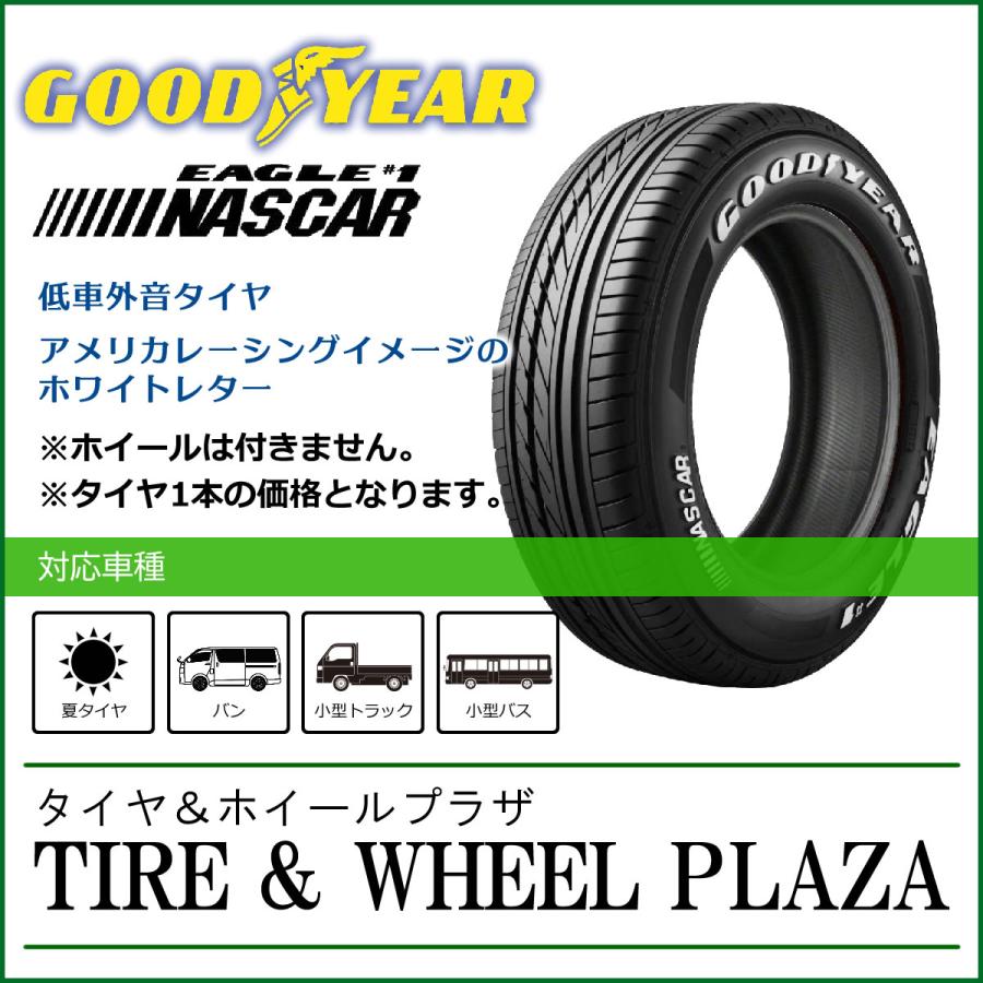 Tire グッドイヤー イーグル ナスカー GOODYEAR EAGLE 1NASCAR PLUS RWL 215 65R16 109 107R