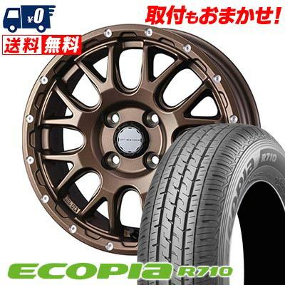 エコピア 145/80R12 80/78N ブリヂストン ECOPIA R710 MUDVANCE 08 