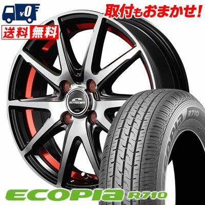 BRIDGESTONE 145/80R12 80/78N ブリヂストン エコピア R710 SCHNEIDER 