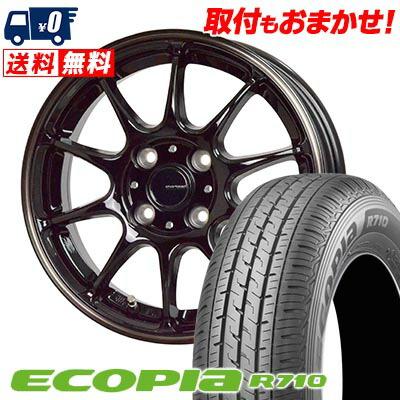 エコピア 155/80R12 88/87N ブリヂストン ECOPIA R710 G-SPEED P-07 