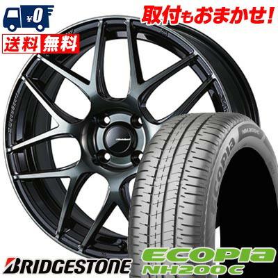 エコピア 165/60R15 77H ブリヂストン ECOPIA NH200C WedsSport SA-27R