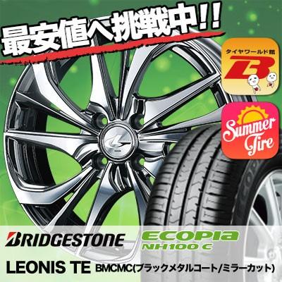 安い購入 185 55r16 v ブリヂストン エコピア Nh100c Weds Leonis Te サマータイヤホイール4本セット 正規品 Dentalhealthcostarica Com
