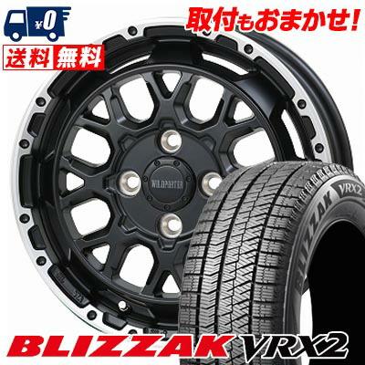 ブリザック 155/55R14 69Q BRIDGESTONE BLIZZAK VRX2 WILD PORTER Funk 