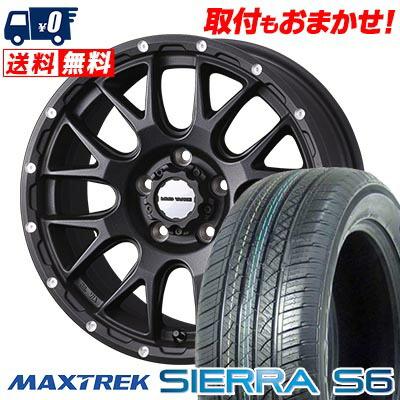 24年34週製　マックストレック　シエラ 225/55R18 98V 4本セット MAXTREK（マックストレック） 225/55R18 98V SIERRA S6 MUDVANCE 08