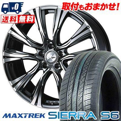 マックストレック SIERRA 235/50R18 タイヤ ２本セット MAXTREK（マックストレック） 235/50R18 101V XL SIERRA S6 WEDS