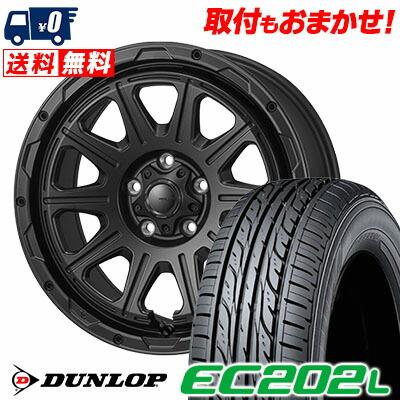 215/60R16 95H ダンロップ EC202L HI-BLOCK REGULES サマータイヤホイール4本セット