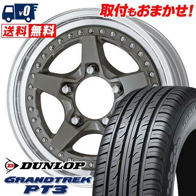 GRANDTREK 215/70R16 100H DUNLOP PT3 WORK CRAG GALVATRE2 サマー