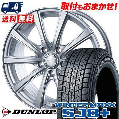 215/70R16 100Q ダンロップ WINTER MAXX SJ8+ AZ sports NR-10 