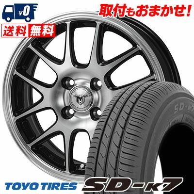 165/55R15 75V トーヨー タイヤ エスディーケ−セブン JP STYLE MJ02