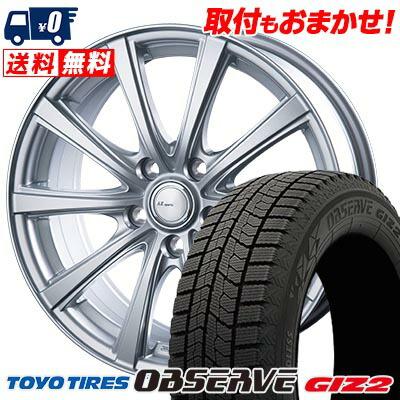 205/55R16 91Q トーヨータイヤ OBSERVE GARIT GIZ2 AZ sports NR-10  
