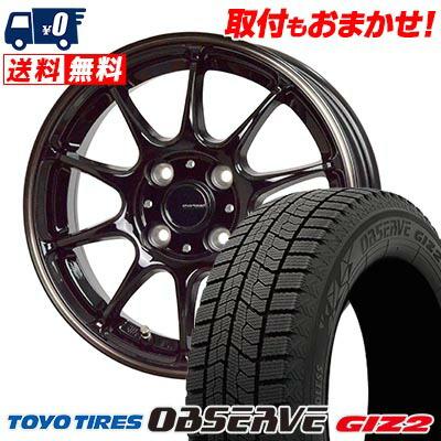 OBSERVE 165/70R14 81Q トーヨータイヤ GARIT GIZ2 G-SPEED P-07