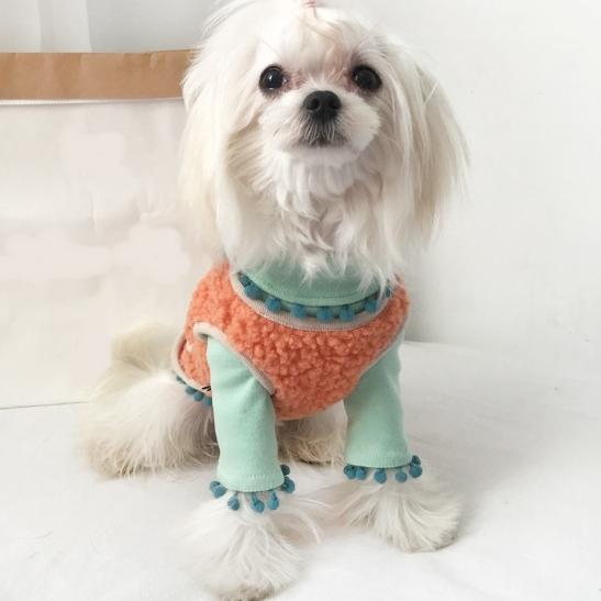 犬 服 おしゃれ おすすめ ベスト 袖なし 暖かい ボア もこもこ ドッグウェア 人気 安い かわいい 女の子 男の子 小型犬 1425 T 犬の服 犬用品 チロルペットストア 通販 Yahoo ショッピング