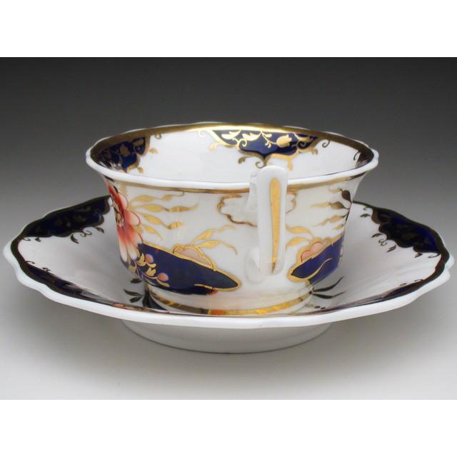 リッジウェイ 金彩伊万里文 カップ＆ソーサー アンティーク 19世紀前半