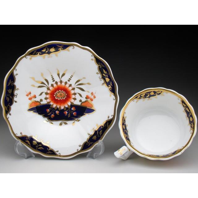 リッジウェイ 金彩伊万里文 カップ＆ソーサー アンティーク 19世紀前半