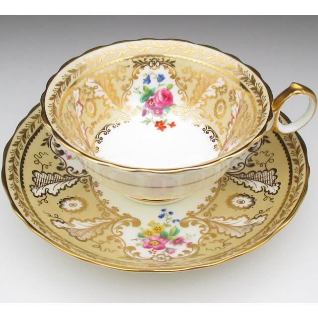 コウルドン 金彩花束絵 カップ ソーサー アンティーク 1914年 ｄ Ca094 アンティーク陶磁器 ちるんはうす 通販 Yahoo ショッピング