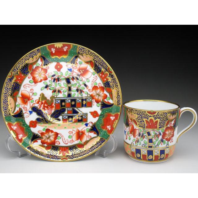コープランド 金彩伊万里文 カップ＆ソーサー アンティーク 1851年