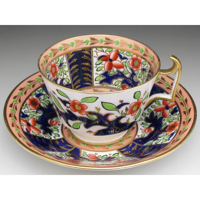 コープランド 金彩伊万里文 カップ＆ソーサー アンティーク 1891年