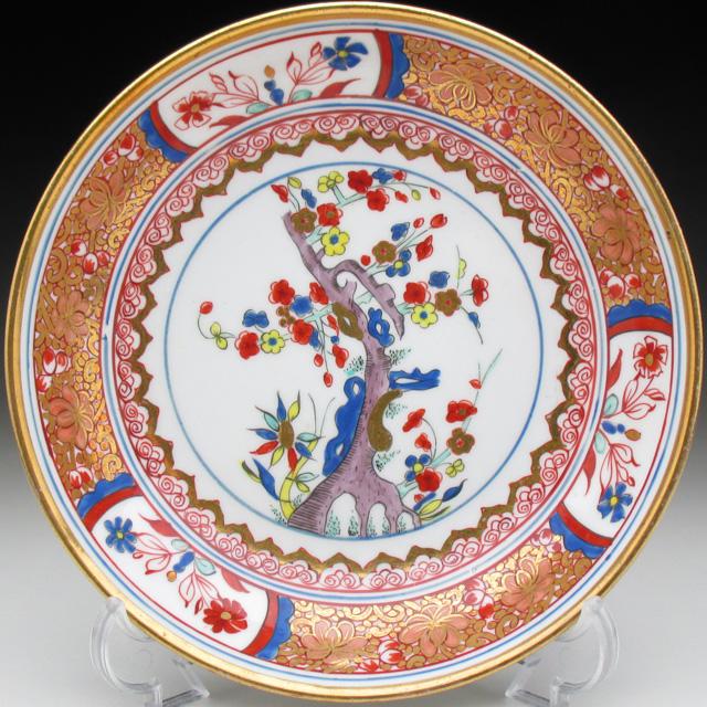 スポード 金彩イマリ文 カップ＆ソーサー アンティーク 1800年代 