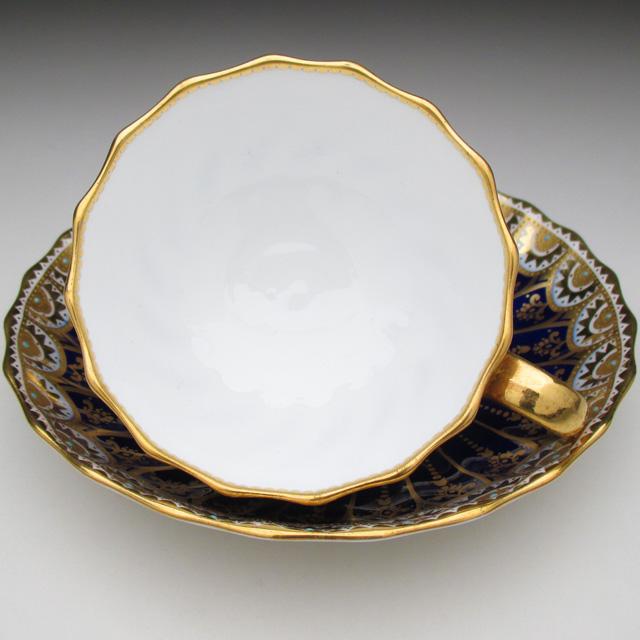 Spode コープランド コバルト金彩ジュール カップ＆ソーサー