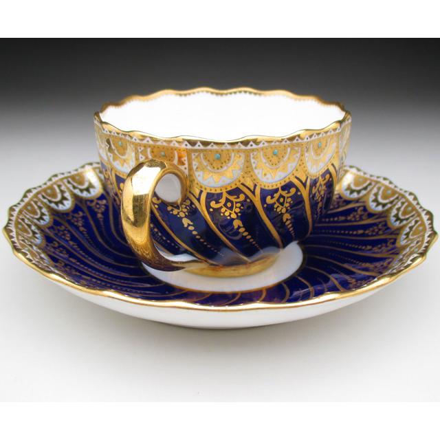 Spode コープランド コバルト金彩ジュール カップ&ソーサー Spode コープランド コバルト金彩ジュール カップ&ソーサー