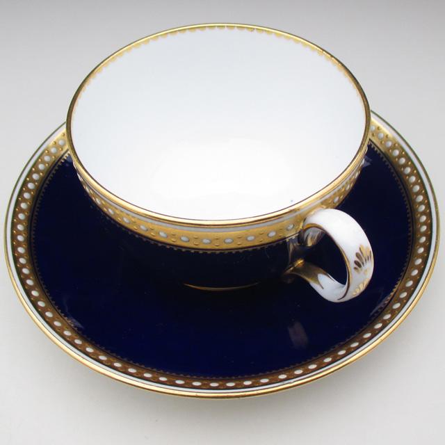 Spode コープランド コバルト金彩ジュール カップ＆ソーサー