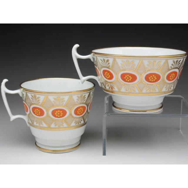 WEDGWOOD コールポート 金彩花文 ティー＆コーヒーカップ＆ソーサー 