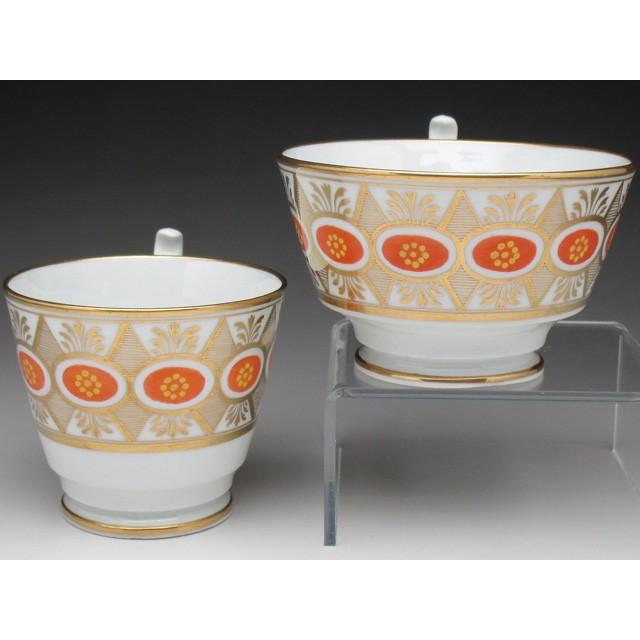 WEDGWOOD コールポート 金彩花文 ティー＆コーヒーカップ＆ソーサー 