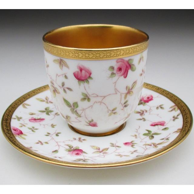 コールポート 金彩薔薇文 キャビネット カップ&ソーサー コールポート 金彩薔薇文 キャビネット カップ&ソーサー