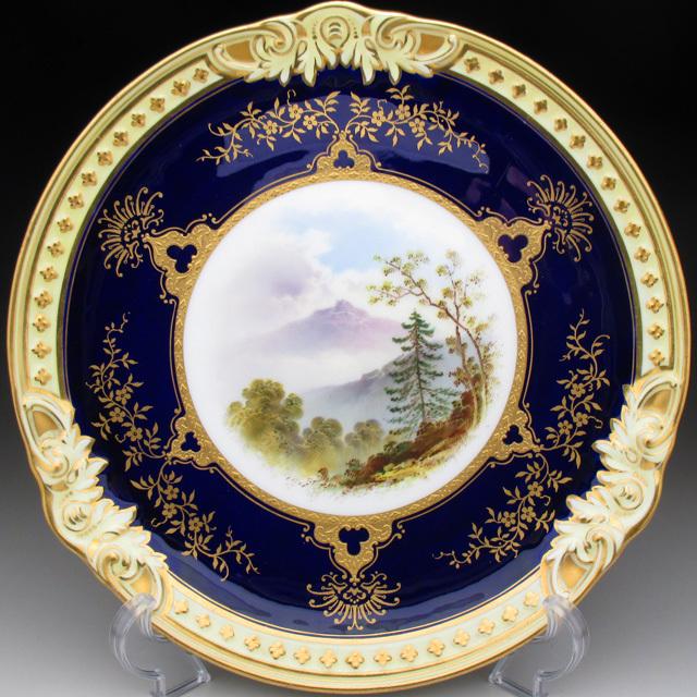 MINTON ミントン 金彩東洋風景絵 カップ＆ソーサー アンティーク 19