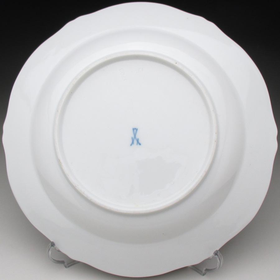 マイセン プレート グリーンヴァイン 葡萄の葉 5枚 Meissen 未使用 841501：ヴァイン（バイン）リーフ | 洋食器のSohbiネット