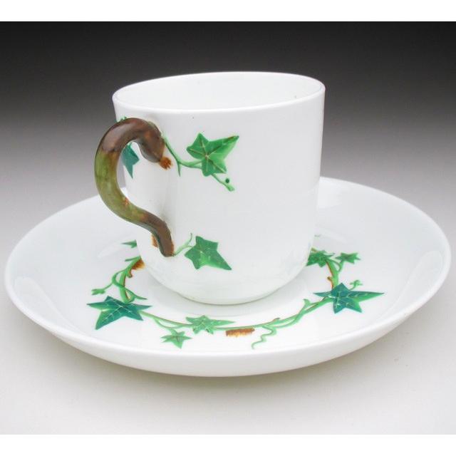 最安ミントン モールド蔦 カップ＆ソーサー アンティーク 1868年 食器